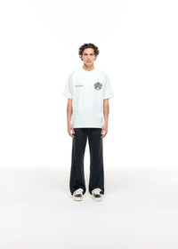 "Illusion" T-Shirt vintage white