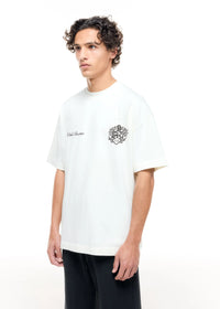 "Illusion" T-Shirt vintage white