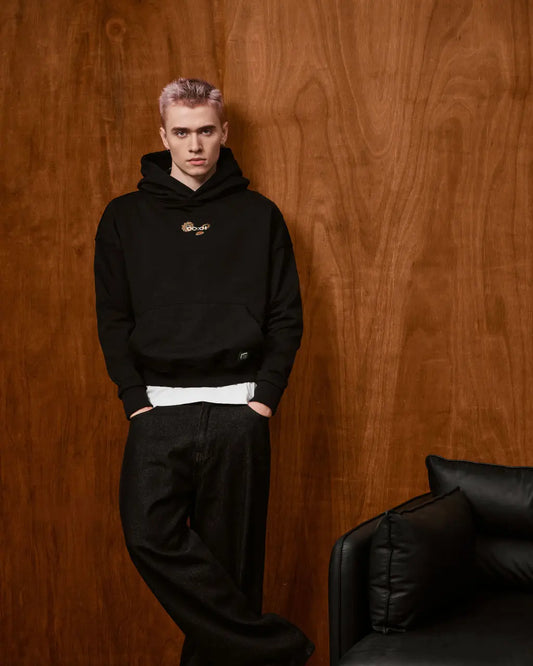 "Dissolve" Hoodie Black