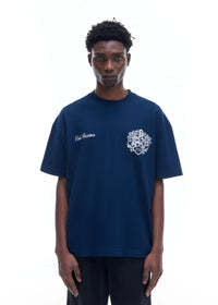 "Illusion" T-Shirt navy