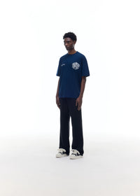 "Illusion" T-Shirt navy
