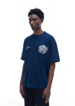 "Illusion" T-Shirt navy