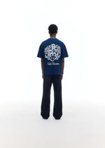 "Illusion" T-Shirt navy
