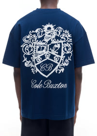 "Illusion" T-Shirt navy