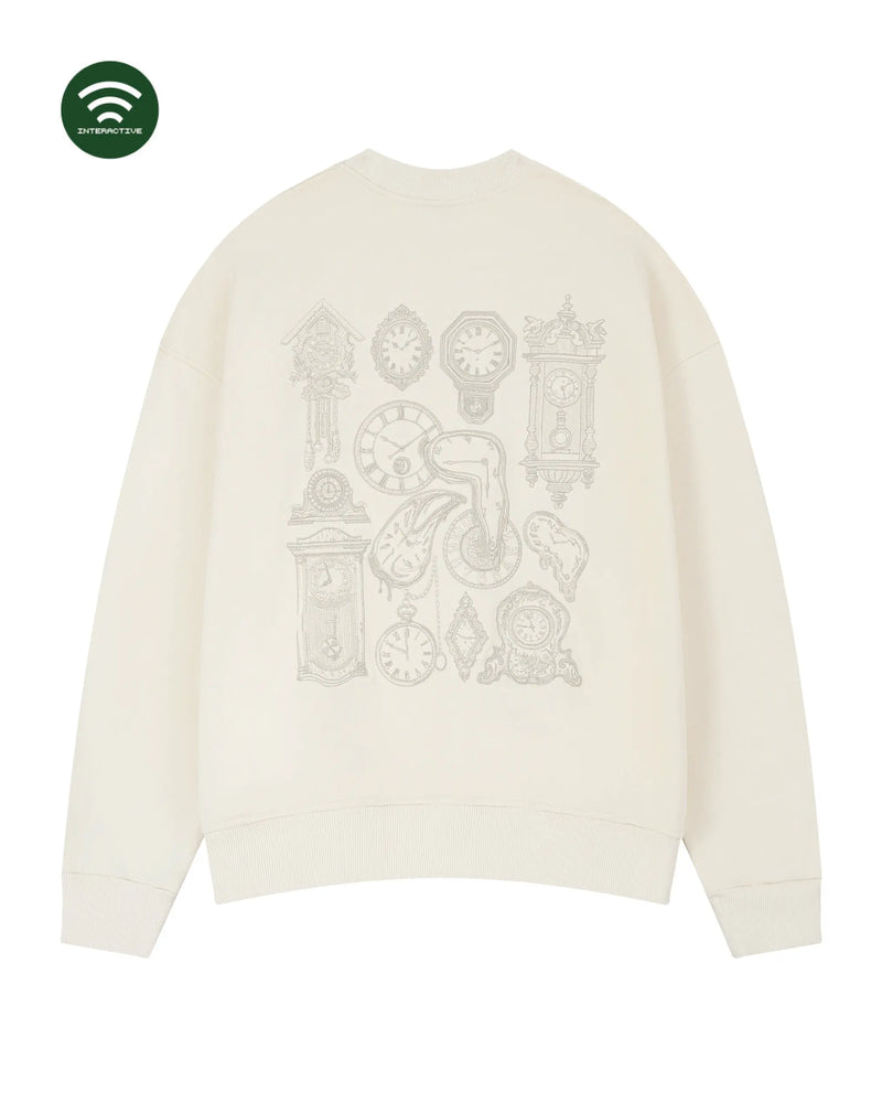 "Collector" Crewneck Cream