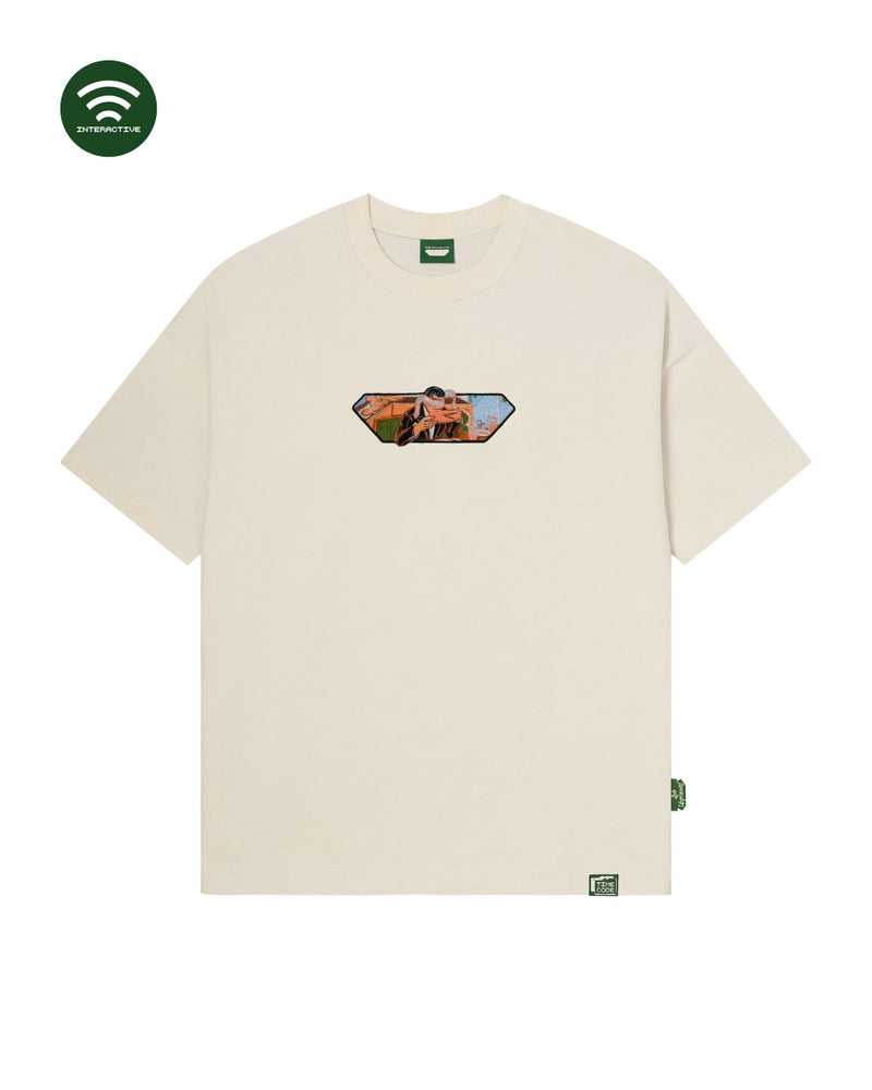"Devour" T-Shirt Cream