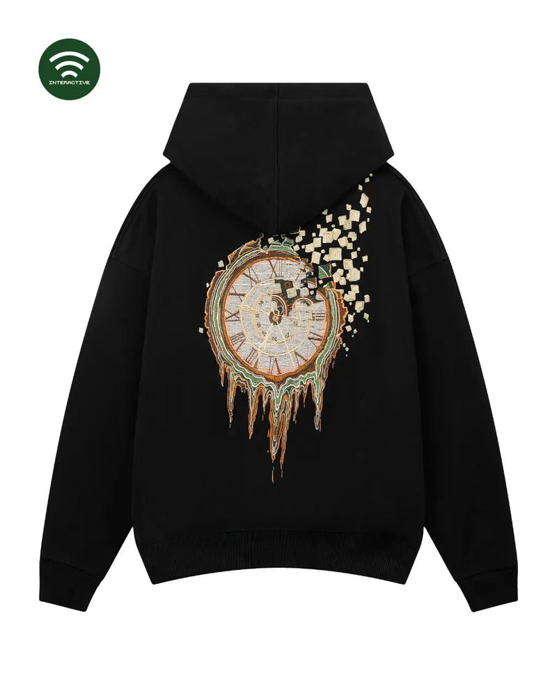 "Dissolve" Hoodie Black