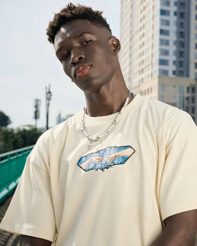 "Genesis" T-Shirt Cream