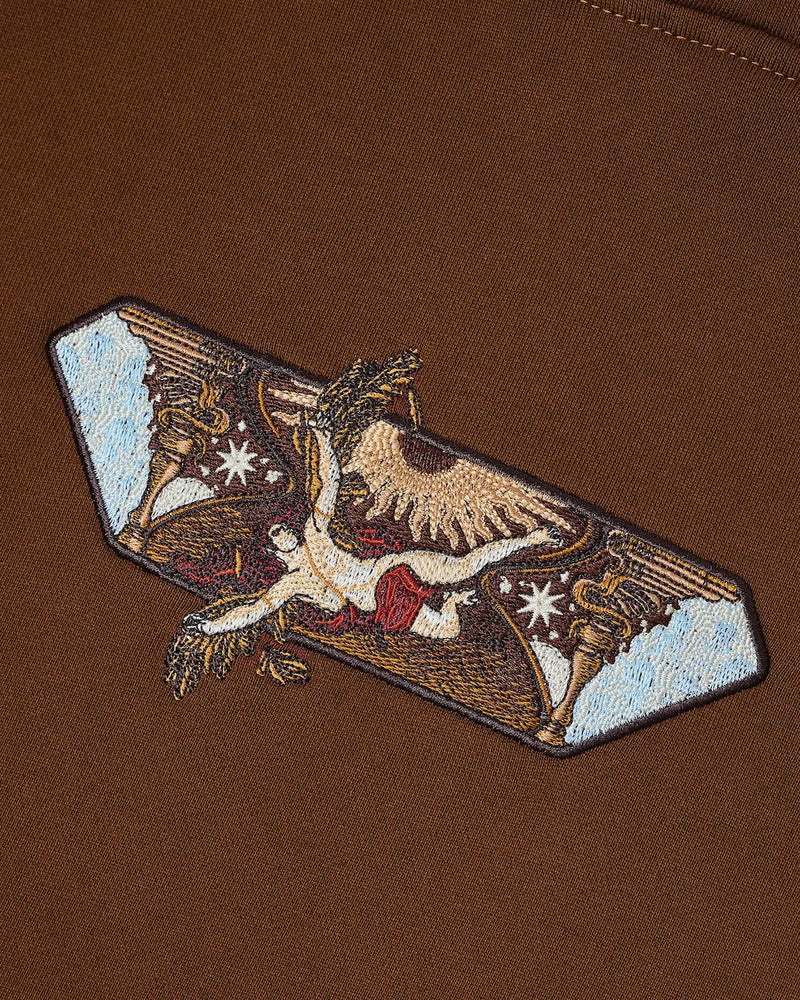 "Icarus" Hoodie Brown