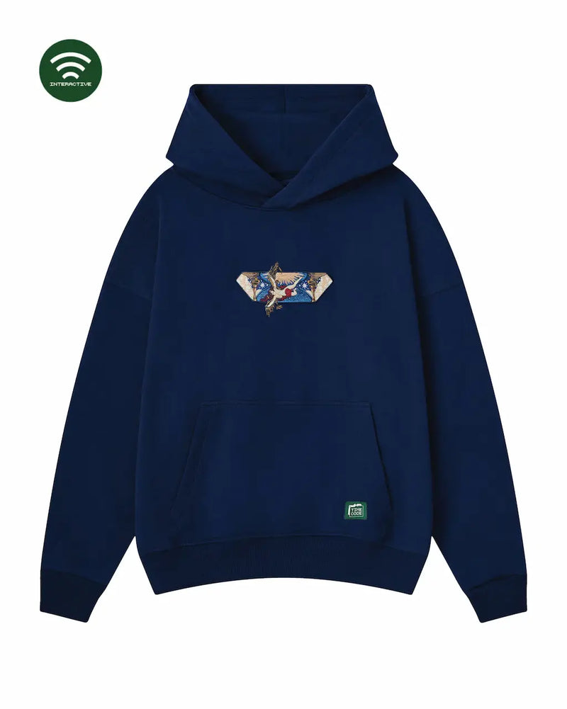 "Icarus" Hoodie Navy