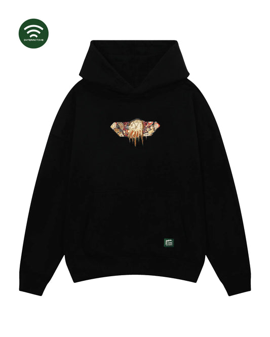 "Illusion" Hoodie Black