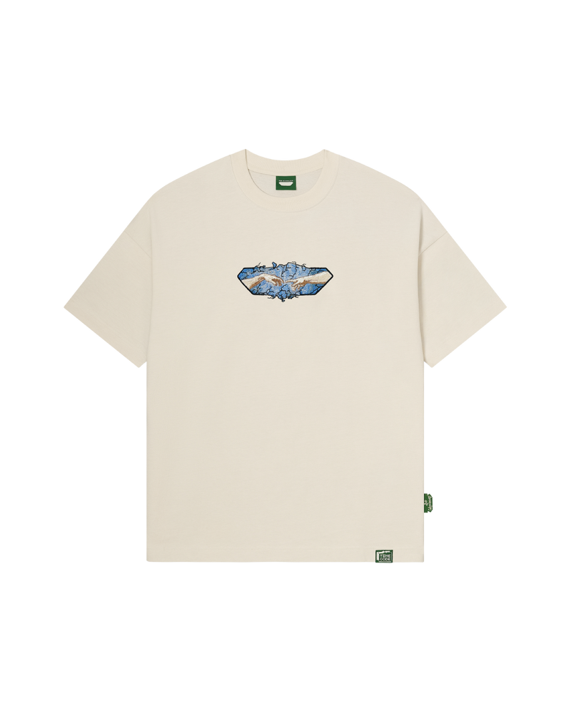 "Genesis" T-Shirt Cream