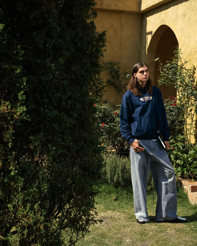 "Icarus" Hoodie Navy